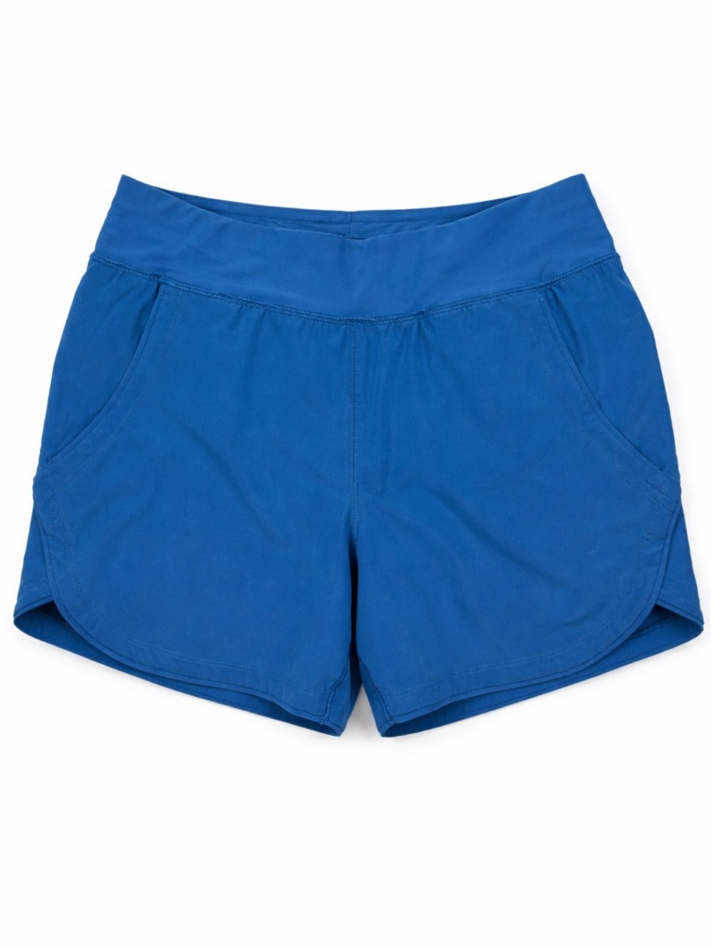 Lands End Athletic Running Shorts Blue Lightweight Women’s Size 4 4.5” Inseam